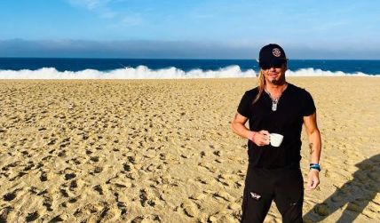 Bret Michaels is a doting father of two.
